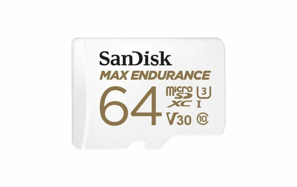 nouveau produit SanDisk Carte MicroSDXC Max Endurance 64GB – Cartes Mémoire 1