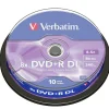 vente pas cher VERBATIM DVD+R 8.5 GB, Tour (10 Pièce/s) – DVD+R 7