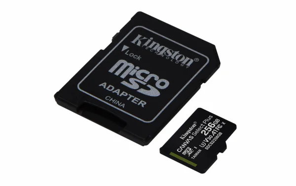 achetez pas cher Kingston Carte MicroSDXC Canvas Select Plus 256 GB – Cartes Mémoire 3