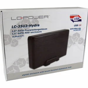nouveau produit LC-Power Disques Durs Externes Boîtier Externe LC-35U3-Hydra 3.5 9