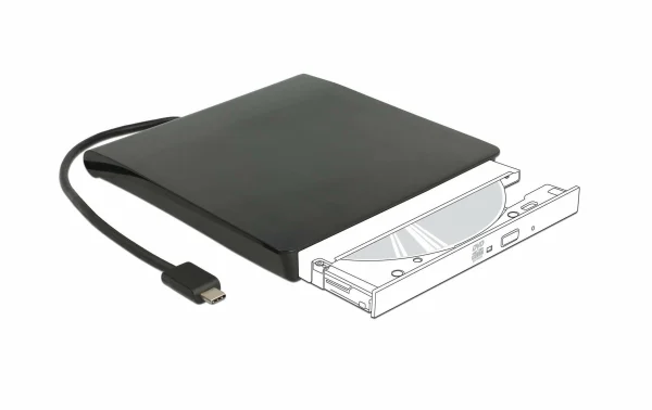 DeLock Disques Durs Externes Boîtier Externe USB Type-C – 5.25 magasin 3