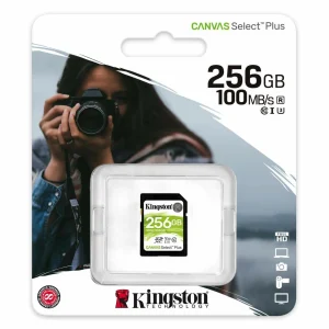 belle Kingston Carte SDXC Canvas Select Plus UHS-I 256 GO – Cartes Mémoire 7