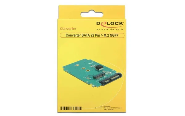 DeLock Accessoires Supports De Mémoire Platine Adaptatrice 2,5 exclusivement disponibles 3
