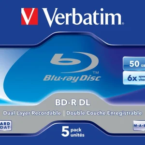 magasin en ligne VERBATIM BD-R 50 GB, Boîte à Bijoux (5 Pièce/s) – Disques 6