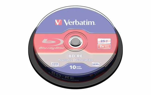 VERBATIM BD-RE 25 GB, Tour (10 Pièce/s) – Disques magasin pas cher 1