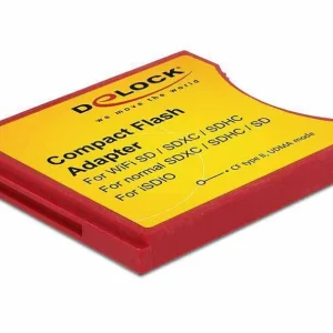 Top ventes DeLock Adaptateur CF Type II Compact Flash II Pour Cartes SD – Cartes Mémoire 7