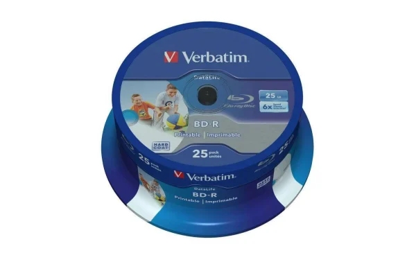 VERBATIM BD-R 25 GB, Tour (25 Pièce/s) – Disques Nouveau 1