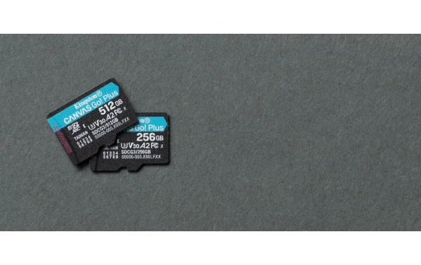 en solde Kingston Carte MicroSDXC Canvas Go! Plus 256 GB – Cartes Mémoire 3
