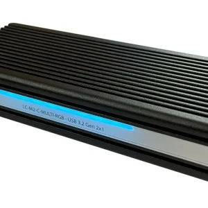LC-Power Boîtier Externe LC-M2-C-MULTI-RGB M2 – Disques Durs Externes en promotion 9