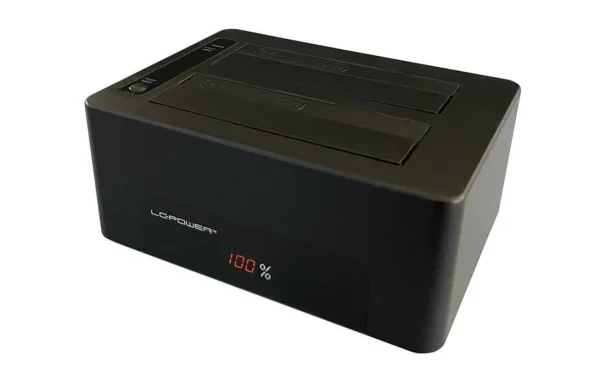 LC-Power Station D’accueil Et De Clonage LC-DOCK-U3-V – Accessoires Supports De Mémoire Boutique 1
