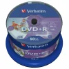 VERBATIM DVD+R 4.7 GB, Tour (50 Pièce/s) – Disques magasin pour 5