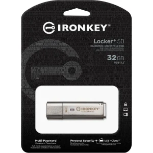 achat pas cher Kingston Clé USB IronKey Locker+ 50 32 GB – Sticks USB 9