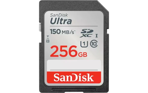 magasins pas chers SanDisk Carte SDXC Ultra 256 GB – Cartes Mémoire 1