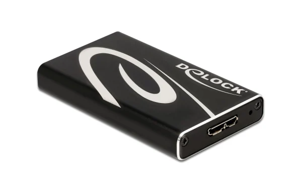 france DeLock Boîtier Externe SuperSpeed USB Pour MSATA – Disques Durs Externes 4