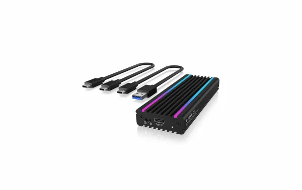 RAIDSONIC ICY BOX M.2 NVMe Gehäuse IB-1824ML-C31 M2 – Disques Durs Externes magasin en ligne france 3