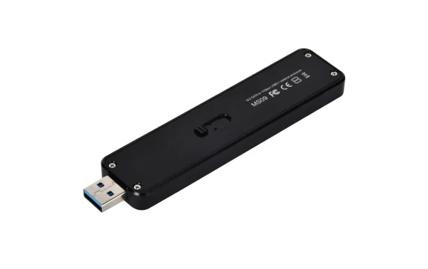 SilverStone Boîtier Externe SST-MS09B M.2 Noir – Disques Durs Externes livraison la plus rapide 3