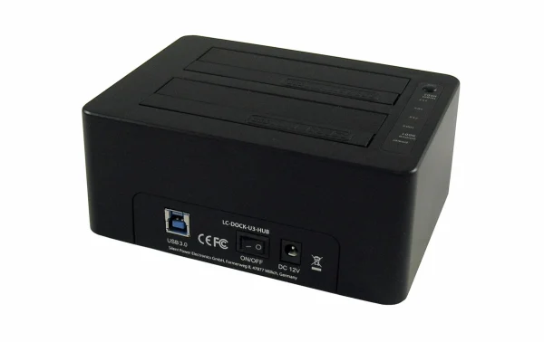 LC-Power Station D’accueil Et De Clonage LC-DOCK-U3-HUB – Accessoires Supports De Mémoire Livraison internationale 3
