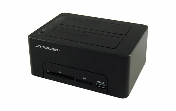 LC-Power Station D’accueil Et De Clonage LC-DOCK-U3-CR – Accessoires Supports De Mémoire Livraison Standard/Rapide 1