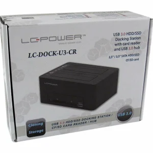 LC-Power Station D’accueil Et De Clonage LC-DOCK-U3-CR – Accessoires Supports De Mémoire Livraison Standard/Rapide 7