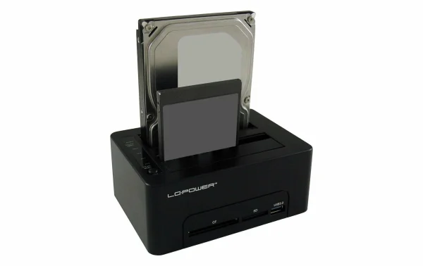 LC-Power Station D’accueil Et De Clonage LC-DOCK-U3-CR – Accessoires Supports De Mémoire Livraison Standard/Rapide 4