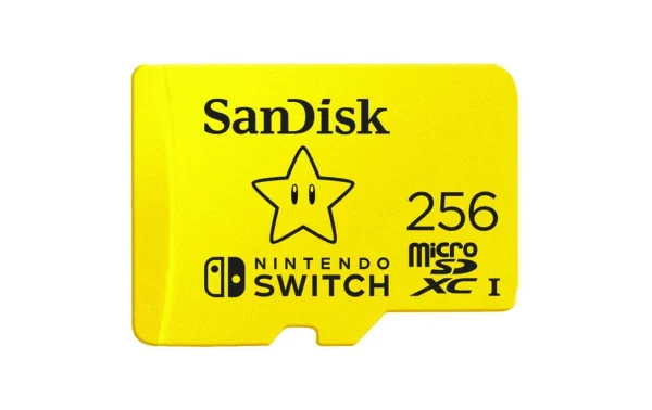 SanDisk Carte MicroSDXC Nintendo Switch U3 256 GB – Cartes Mémoire Boutique officielle 1