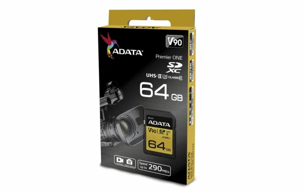 aux meilleurs prix ADATA Carte SDXC Premier ONE UHS-II 64 GB – Cartes Mémoire 3