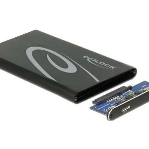 soldes luxe DeLock Disques Durs Externes Boîtier Externe USB 3.1 Gen2 – SATA HDD/SSD 2.5 7