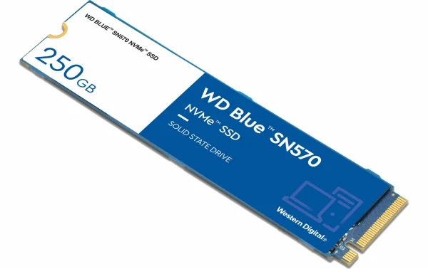 Western Digital SSD WD Blue SN570 M.2 2280 NVMe 250 GB – SSD (Solid State Disks) dernières 3