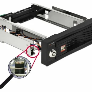 DeLock Accessoires Supports De Mémoire Cadre De Montage 5,25 en vente 7