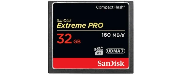 Boutique officielle SanDisk Carte CF Extreme Pro 32 GB – Cartes Mémoire 1