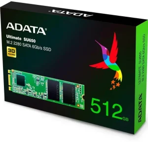 dernière tendance ADATA SSD Ultimate SU650 M.2 2280 SATA 512 GB – SSD (Solid State Disks) 6