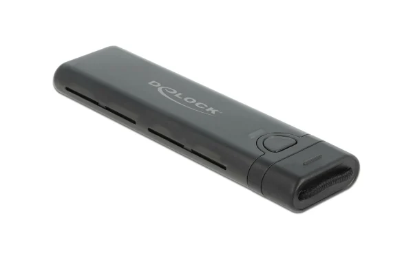 Neuve avec étiquette DeLock Boîtier Externe USB-C, NVME&SATA M.2, Amorçable, 10Gbps M2 – Disques Durs Externes 1