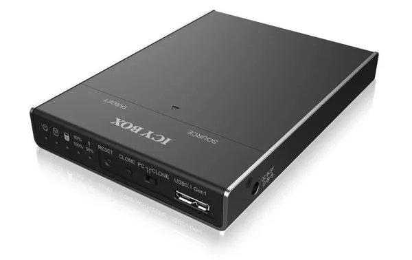 Top ventes RAIDSONIC ICY BOX Station D’accueil Et De Clonage IB-2812CL-U3 Pour M.2 SATA SSD M.2 – Accessoires Supports De Mémoire 1