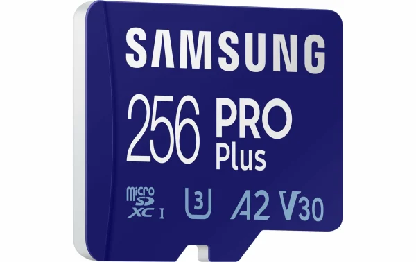 haute qualité Samsung Carte SDXC PRO PLUS 256 GB – Cartes Mémoire 4