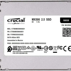 grande promotion Crucial SSD (Solid State Disks) SSD MX500 2.5 9