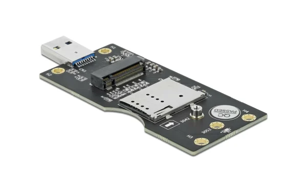 boutique en ligne DeLock Boîtier Externe USB 3.0 à M2 Avec Prise SIM – Disques Durs Externes 3