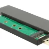 DeLock Boîtier Externe USB3.1 Gen2-A – SATA-M.2 SSD – Disques Durs Externes excellent qulity 13