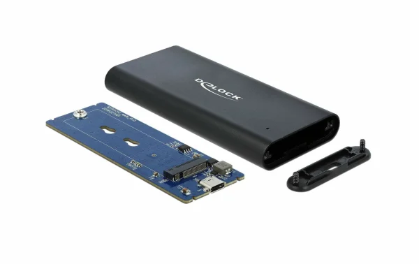 DeLock Boîtier Externe USB3.1 Typ-C – NVME SSD M2 – Disques Durs Externes site pas cher 1