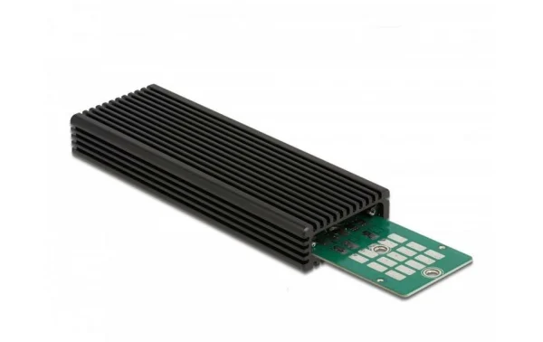outlet DeLock Boîtier Externe 42004 USB 3.1 Gen.2 Typ-C – M.2 SATA/NVMe – Disques Durs Externes 4