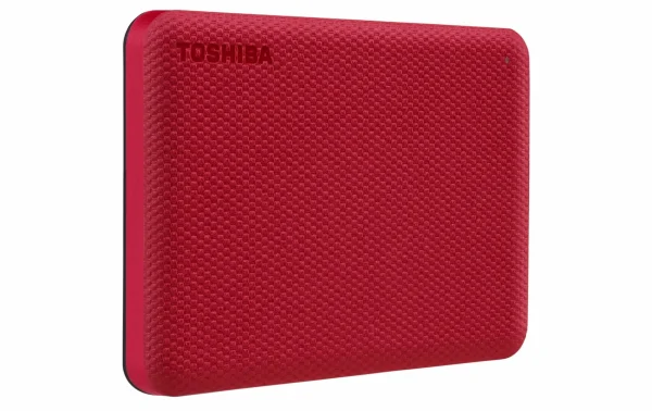 Toshiba Disque Dur Externe Canvio Advance 1 TB, Rouge – Disques Durs Externes exclusivement disponibles 3
