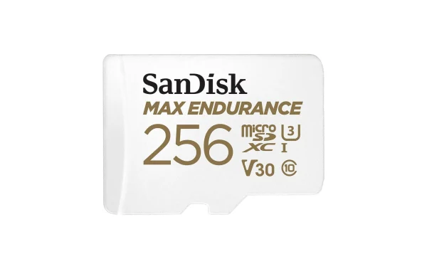 SanDisk Carte MicroSDXC Max Endurance 256GB – Cartes Mémoire jusqu'à 1