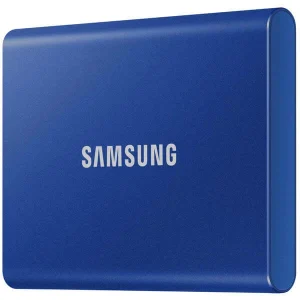 Retour Facile et Gratuit Samsung Portable T7 1000 GB Bleu – SSD Externe – SSD (Solid State Disks) 9
