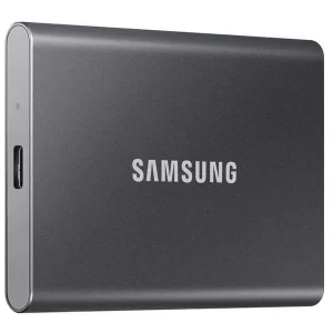 REMISE allant Samsung Portable T7 1000 GB Gris – SSD Externe – SSD (Solid State Disks) 7