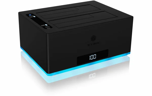 RAIDSONIC ICY BOX Station D’accueil Et De Clonage IB-127CL-U3 – Accessoires Supports De Mémoire Retour Facile et Gratuit 1