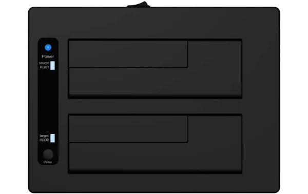 RAIDSONIC ICY BOX Station D’accueil Et De Clonage IB-127CL-U3 – Accessoires Supports De Mémoire Retour Facile et Gratuit 4
