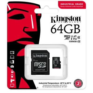 Réductions Kingston Carte MicroSDHC Industrial UHS-I 64 GB – Cartes Mémoire 9
