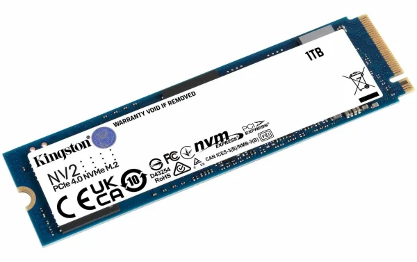 Kingston SSD NV2 M.2 2280 NVMe 1000 GB – SSD (Solid State Disks) économies garanties 3