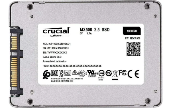 meilleure qualité Crucial SSD (Solid State Disks) SSD MX500 2.5 4