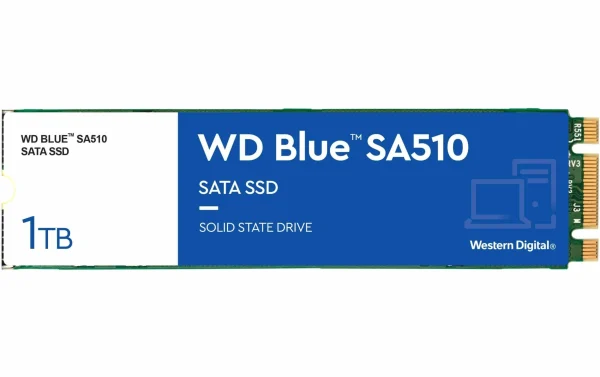 Western Digital SSD WD Blue SA510 M.2 2280 SATA 1000 GB – SSD (Solid State Disks) De super promotions disponibles 1