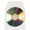 aux meilleurs prix 3L Housse Pour CD/DVD Avec Rabat Transparent, 100 Pièces – Conservation 5